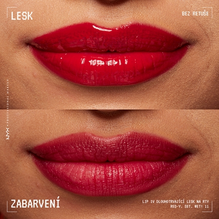 NYX Professional Makeup Lip IV dlouhotrvající lesk na rty s hydratačním účinkem