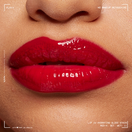 NYX Professional Makeup Lip IV długotrwały błyszczyk do ust o działaniu nawilżającym