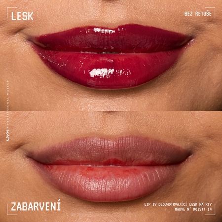 NYX Professional Makeup Lip IV dlouhotrvající lesk na rty s hydratačním účinkem