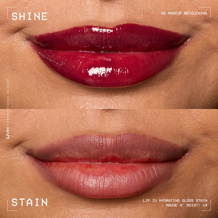 NYX Professional Makeup Lip IV pitkäkestoinen huulikiilto kosteuttava vaikutus