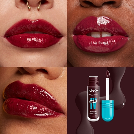 NYX Professional Makeup Lip IV długotrwały błyszczyk do ust o działaniu nawilżającym