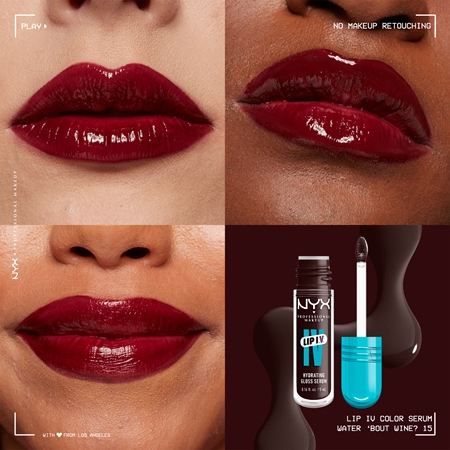 NYX Professional Makeup Lip IV стійкий блиск для губ зі зволожуючим ефектом
