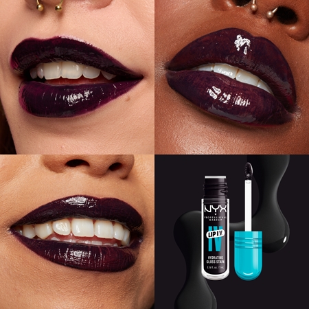 NYX Professional Makeup Lip IV długotrwały błyszczyk do ust o działaniu nawilżającym