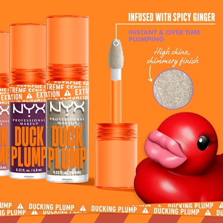 NYX Professional Makeup Duck Plump Lūpu spīdums ar pastiprinošu efektu