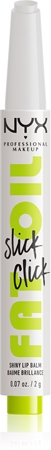 NYX Professional Makeup Fat Oil Slick Click tónovací balzám na rty