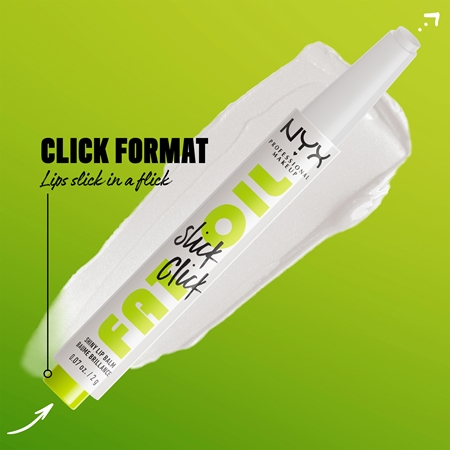 NYX Professional Makeup Fat Oil Slick Click tónovací balzám na rty