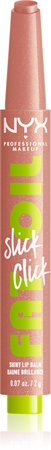 NYX Professional Makeup Fat Oil Slick Click tónovací balzám na rty