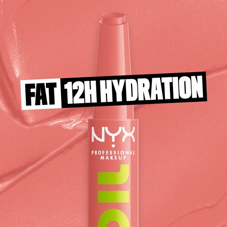 NYX Professional Makeup Fat Oil Slick Click Tonējošs lūpu balzams