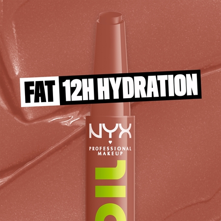 NYX Professional Makeup Fat Oil Slick Click Tonējošs lūpu balzams