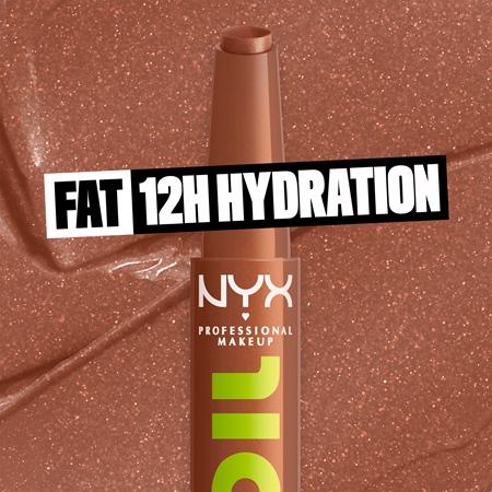 NYX Professional Makeup Fat Oil Slick Click Tonējošs lūpu balzams