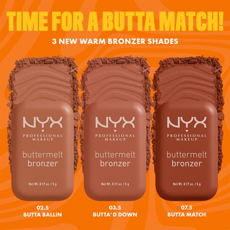 NYX Professional Makeup Buttermelt Bronzer Cremebronzer