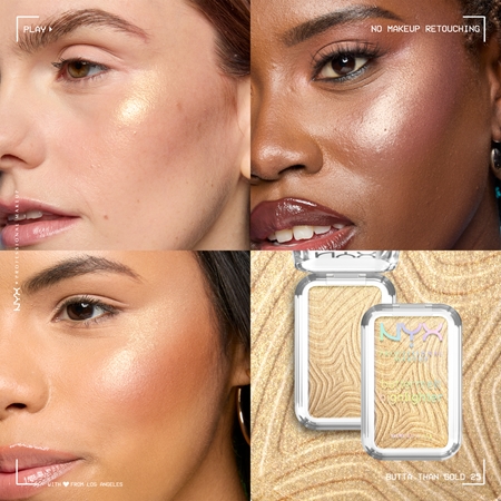 NYX Professional Makeup Buttermelt Highlighter iluminator
