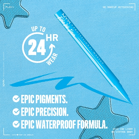 NYX Professional Makeup Epic Ink Liner precizní voděodolná linka