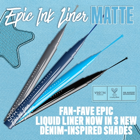NYX Professional Makeup Epic Ink Liner precizní voděodolná linka
