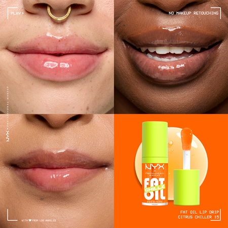 NYX Professional Makeup Fat Oil Chillz olej na rty s chladivým účinkem