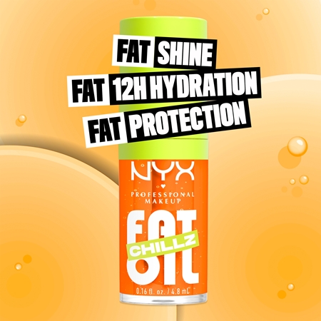 NYX Professional Makeup Fat Oil Chillz olej na rty s chladivým účinkem