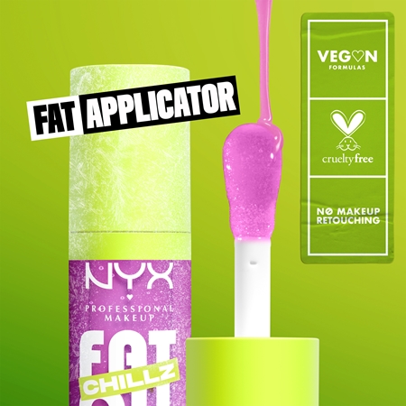 NYX Professional Makeup Fat Oil Chillz olej na rty s chladivým účinkem