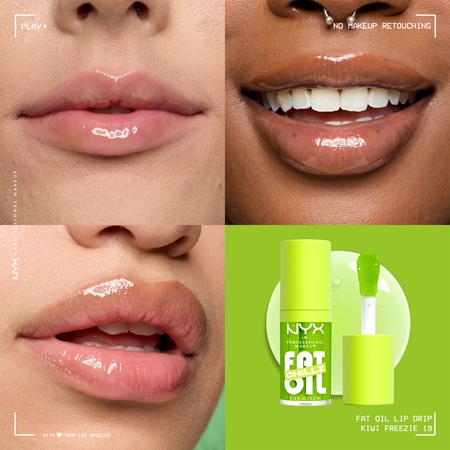 NYX Professional Makeup Fat Oil Chillz olje za ustnice s hladilnim učinkom