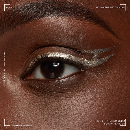 NYX Professional Makeup Epic Ink Glitz metalická tužka na oči