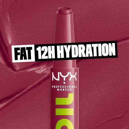 NYX Professional Makeup Fat Oil Slick Click tónovací balzám na rty