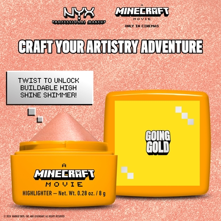 NYX Professional Makeup A Minecraft Movie osvetljevalec