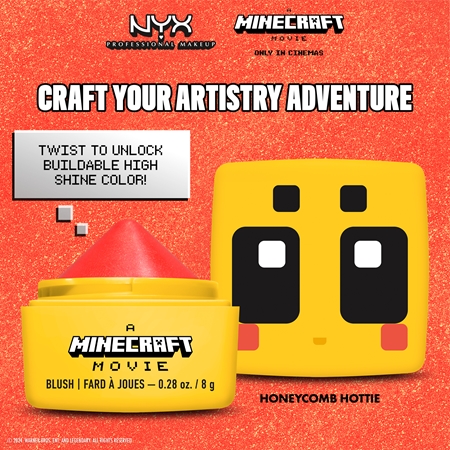 NYX Professional Makeup A Minecraft Movie tvářenka