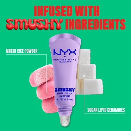 NYX Professional Makeup Smushy Matte Lip Balm balsamo labbra effetto opaco