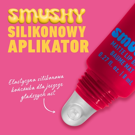 NYX Professional Makeup Smushy Matte Lip Balm balsam do ust z matowym wykończeniem