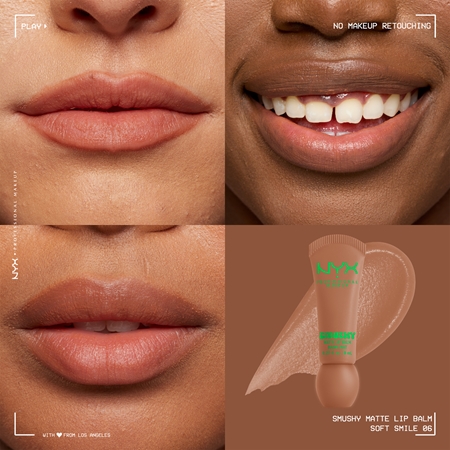 NYX Professional Makeup Smushy Matte Lip Balm balzám na rty s matným efektem