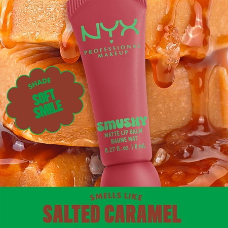 NYX Professional Makeup Smushy Matte Lip Balm balzám na rty s matným efektem