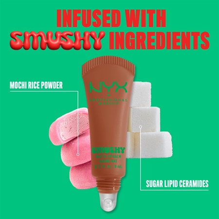 NYX Professional Makeup Smushy Matte Lip Balm balzám na rty s matným efektem