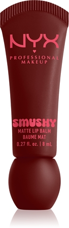 NYX Professional Makeup Smushy Matte Lip Balm ajakbalzsam matt hatással