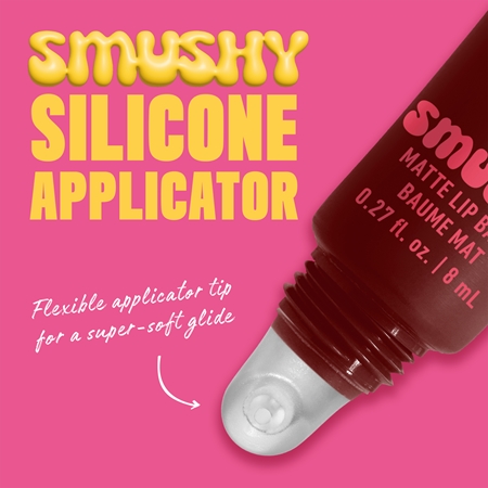 NYX Professional Makeup Smushy Matte Lip Balm ajakbalzsam matt hatással