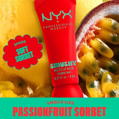 NYX Professional Makeup Smushy Matte Lip Balm lip balm with matt effect