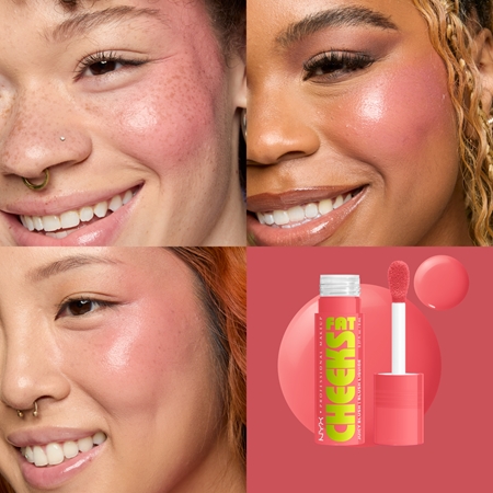 NYX Professional Makeup Fat Cheeks Juicy Blush течен руж