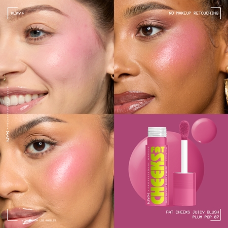 NYX Professional Makeup Fat Cheeks Juicy Blush Liquid Blush