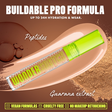 NYX Professional Makeup Wonder Snatch korektor w płynie 3 w 1