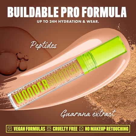 NYX Professional Makeup Wonder Snatch korektor w płynie 3 w 1