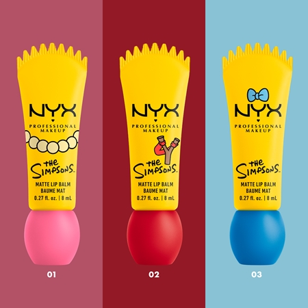 NYX Professional Makeup The Simpsons Smushy baume à lèvres effet mat