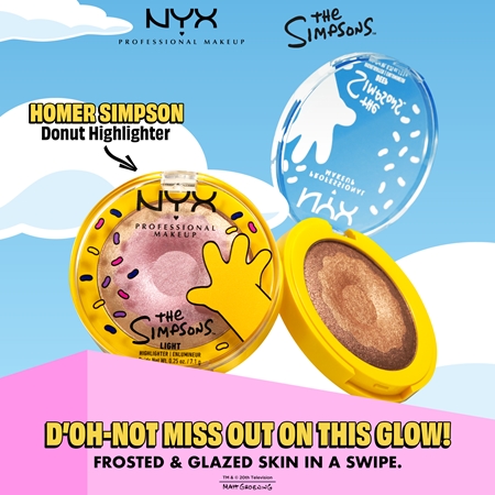 NYX Professional Makeup The Simpsons Highlighter rozjasňovač
