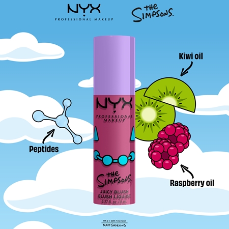 NYX Professional Makeup The Simpsons Fat Cheeks tekutá tvářenka