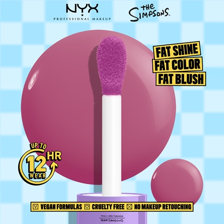 NYX Professional Makeup The Simpsons Fat Cheeks tekutá tvářenka