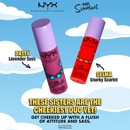 NYX Professional Makeup The Simpsons Fat Cheeks tekutá tvářenka