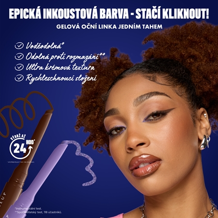 NYX Professional Makeup Epic Inky Stix gelové oční linky