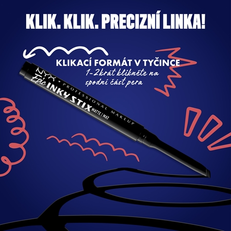 NYX Professional Makeup Epic Inky Stix gelové oční linky