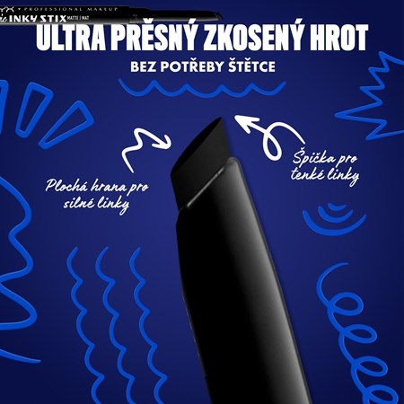 NYX Professional Makeup Epic Inky Stix gelové oční linky