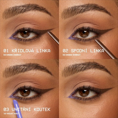 NYX Professional Makeup Epic Inky Stix gelové oční linky