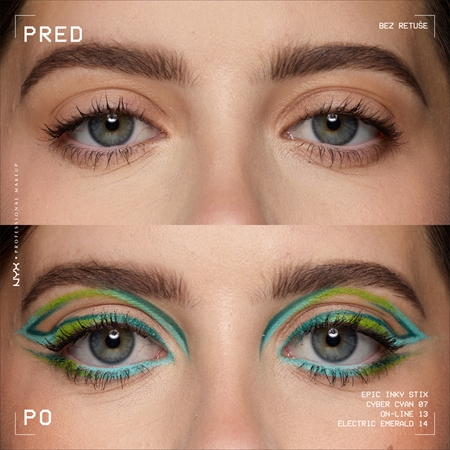 NYX Professional Makeup Epic Inky Stix gélové očné linky
