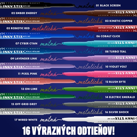 NYX Professional Makeup Epic Inky Stix gélové očné linky