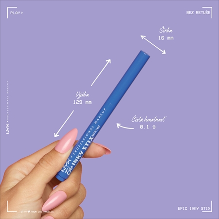 NYX Professional Makeup Epic Inky Stix gélové očné linky